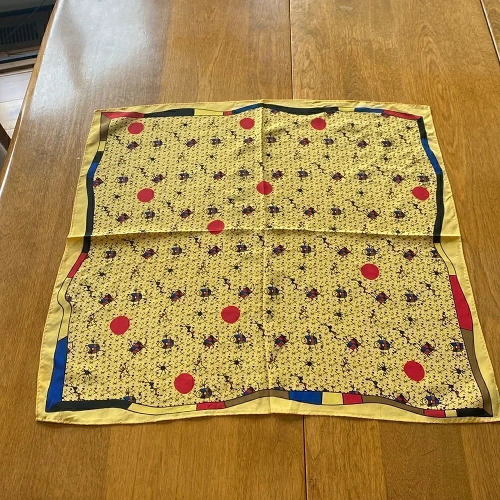 Vintage Art Collection Rein Seide scarf